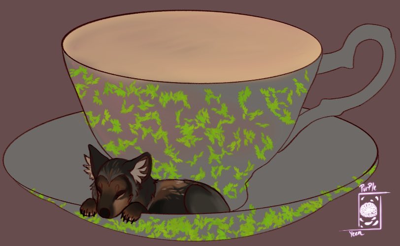 Purpleyeenx's tweet photo. Chibi done for Cicada on discord! https://t.co/NTrXg4g3Mq