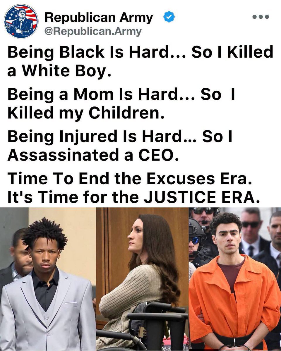 SherryGreg9m3's tweet photo. Hardship may explain a person's circumstances, but it does not justify taking an innocent life. Justice should hold people accountable for their actions while recognizing victims and their families. Personal responsibility matters, and murder can never be an acceptable solution. https://t.co/LURZ5tQUrK