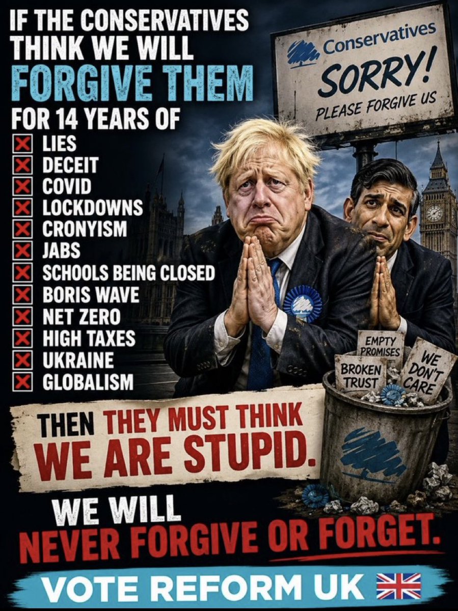 james21444's tweet photo. Vote Reform uk https://t.co/3EOWF7P5CQ
