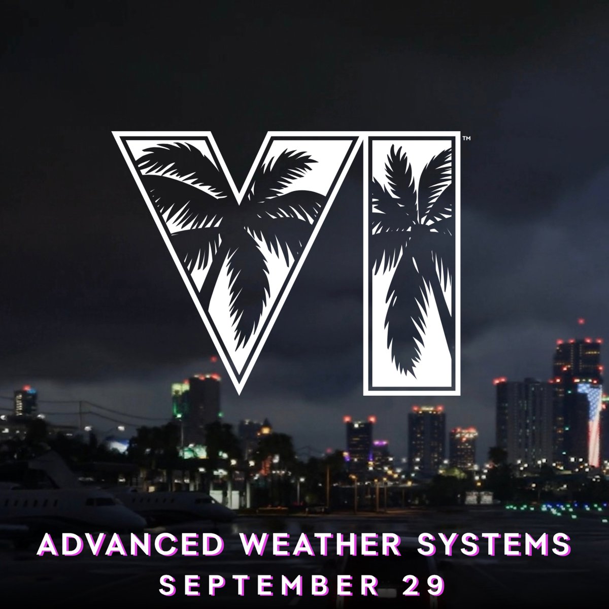 gtasix_'s tweet photo. GTA 6’s advanced weather systems will finally be revealed next week.

We’ll learn how Rockstar recreated Florida’s weather across Leonida, including its less sunny conditions. https://t.co/T0PpKUyetk