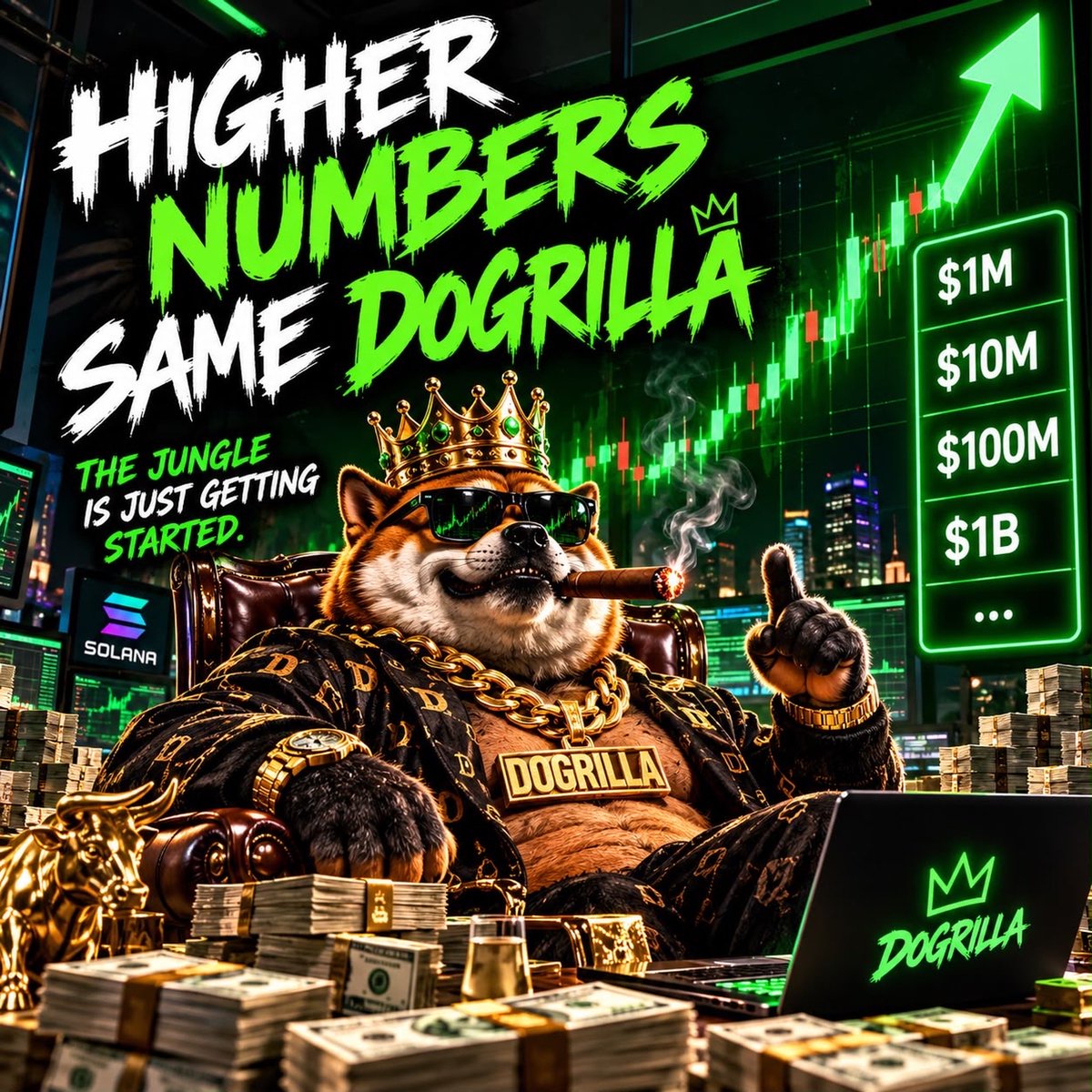 Zaynnode's tweet photo. $100 could’ve turned into $5M 🔥

All you had to do was buy $PONS 2 months ago.

Now you have another chance with $DOGRILLA newly Launched on Pump

CA:

CyKDftwgNsifHhno7o2Ypz35238LYK4wrJruWq3Npump

NFA. Do Your Own Research. Memes are Risky. https://t.co/aqauSB41oZ