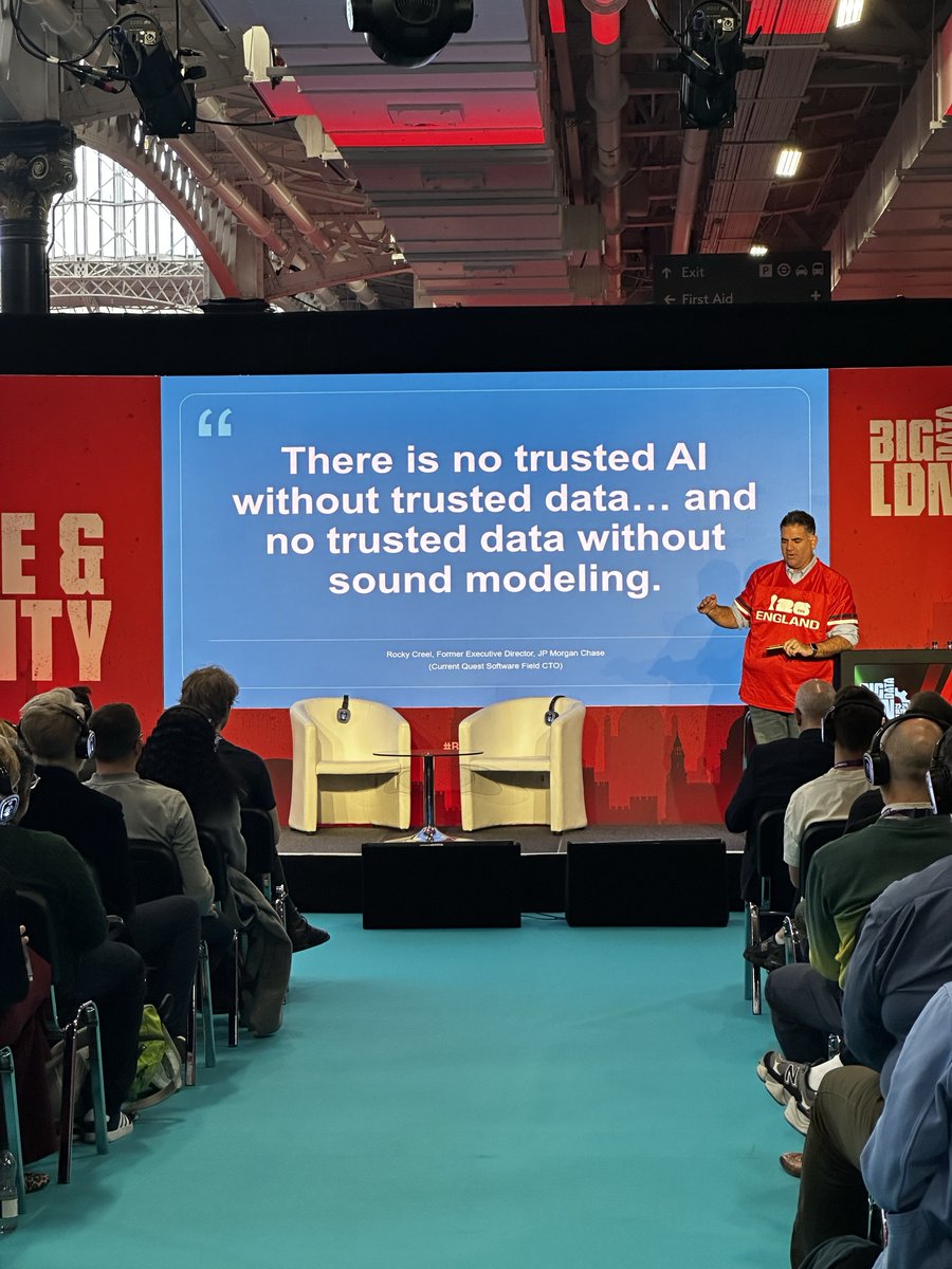 Quest's tweet photo. What's standing in your way of AI success?

Our team had a great time at #BigDataLDN meeting with customers, partners, and industry leaders to discuss the biggest challenges they're facing.

Learn how to achieve trusted, AI-ready data at speed and scale. ➡️https://t.co/ttuIv87Jhg https://t.co/bSPtqmXcxm