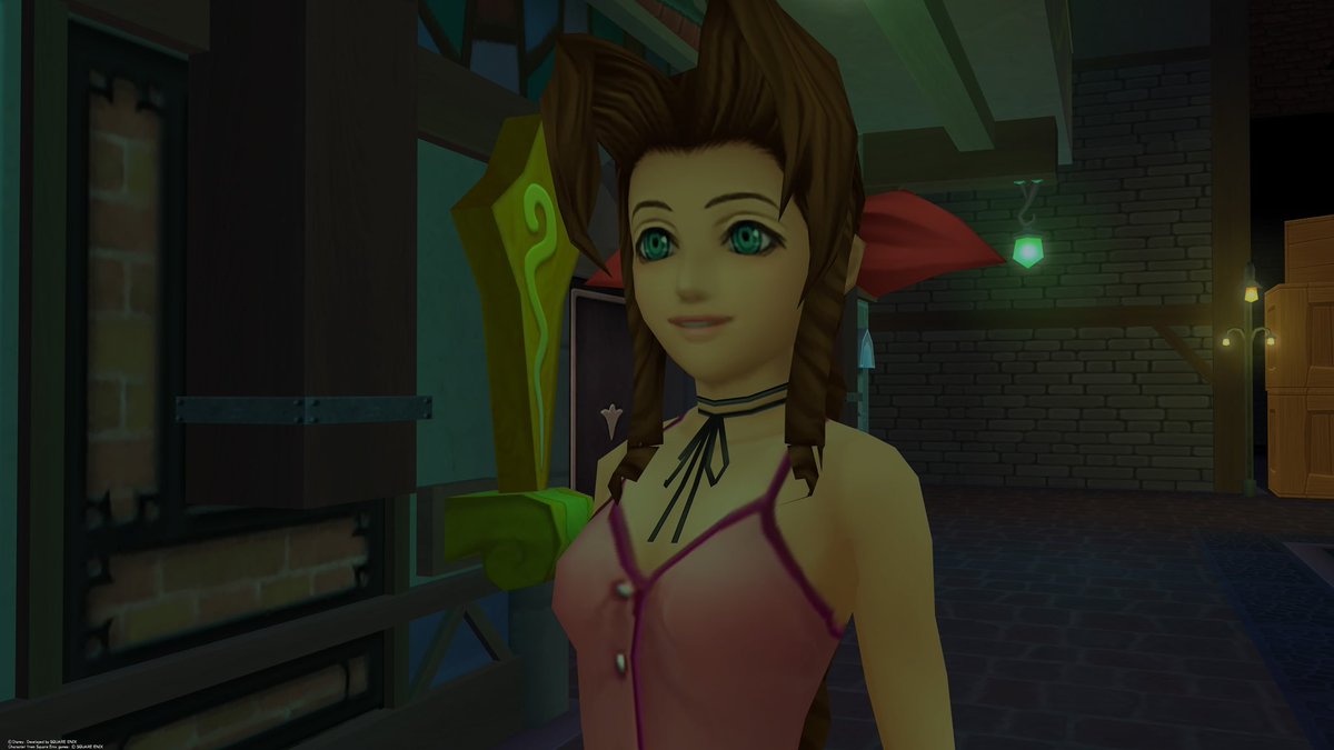 keigoomi's tweet photo. wieso ist aerith in kingdom hearts https://t.co/inB2pWhmvj