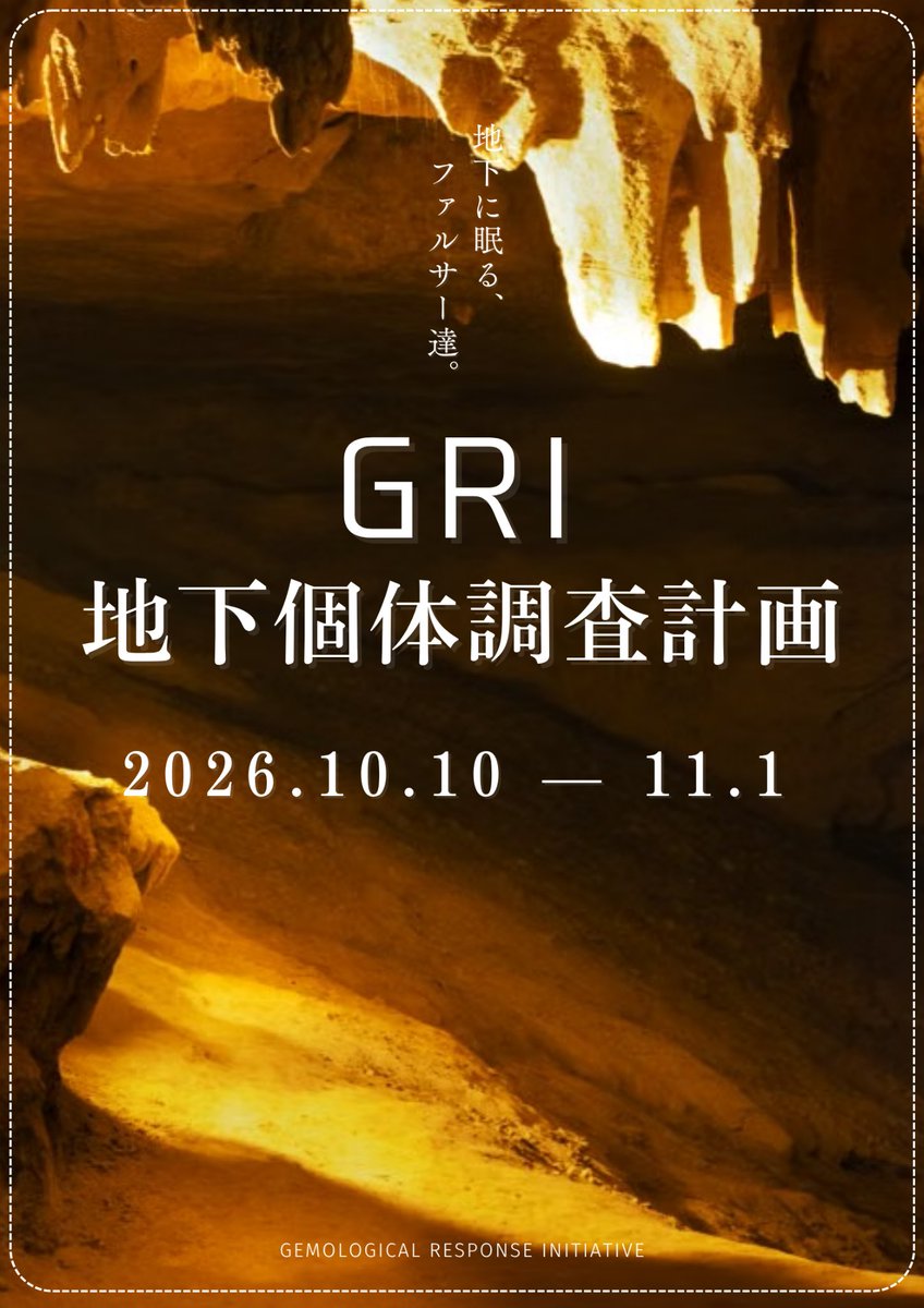 GRI_Project's tweet photo. 【GRI イベント⑧】 地下個体調査計画

期間：10/10 ～ 11/1

ルメトラ北部 ネブラ L-N地下保管区にて、古代ファルサーおよび地下空間の本格的な調査を開始する。
地下空間の探索など、それぞれの役割に基づき調査を遂行してほしい。

▼詳細はこちら

【https://t.co/MNzIFEbvKm】

#GRI_イベント https://t.co/3Z8QdB8Udo