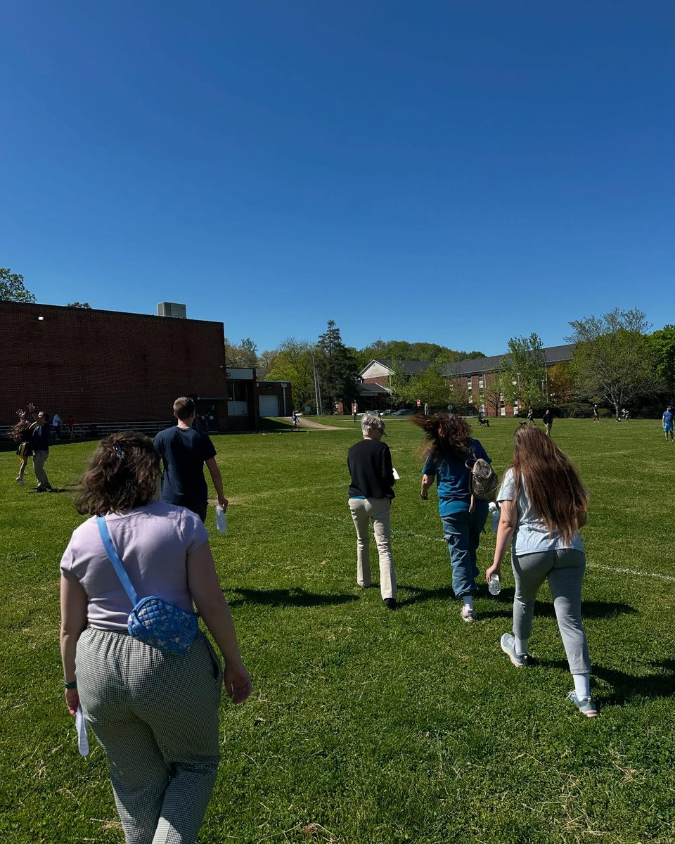 WallaceStegkd's tweet photo. What a beautiful afternoon for our volunteers’ pageant walk-through. In just a few days, campus will transform into a walking tour of Jesus’ final hours. Spoiler alert: it has a very happy ending. https://t.co/eqRQITv7WB