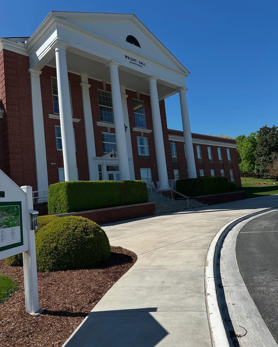 WallaceStegkd's tweet photo. What a beautiful afternoon for our volunteers’ pageant walk-through. In just a few days, campus will transform into a walking tour of Jesus’ final hours. Spoiler alert: it has a very happy ending. https://t.co/eqRQITv7WB
