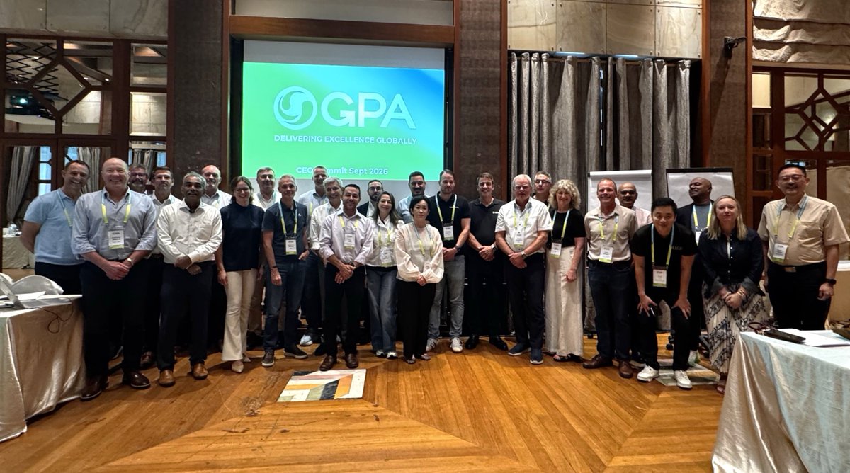 Applied_tweets's tweet photo. 🌏 GPA CEO Summit 2026 is taking place in Singapore!

#ThinkGPA #DeliveringExcellenceGlobally #ProAV #Leadership #Singapore #FutureOfWork #AppliedElectronics https://t.co/zZmVdDPEzE