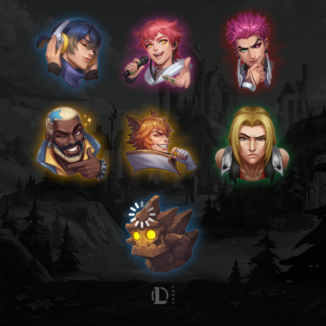 LeagueOfLeaks's tweet photo. More New Icons and Emotes ‼️ https://t.co/W5rKS2TlDC