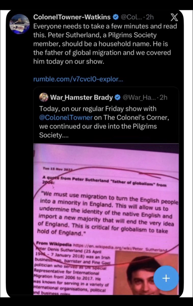 RealMontraville's tweet photo. @honestpollster @aimtomisb3hav3 Is Tucker Qatarlson just the kid of a CIA agent or is he part of the pilgrim society of douchebags helping cause mass migration? Mark if you are part of their illegal op I can’t stress enough a jail cell is in your future. FARA etc warnings have gone out for a reason. https://t.co/zlOBhrhm6B