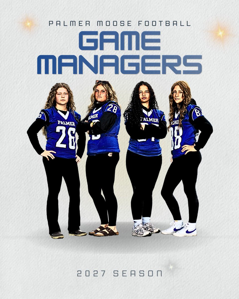PalmerMooseFB's tweet photo. Happy Equipment Managers Appreciation Week!

#EQWeek2026 #GoMoose https://t.co/HJFpTWpVl7