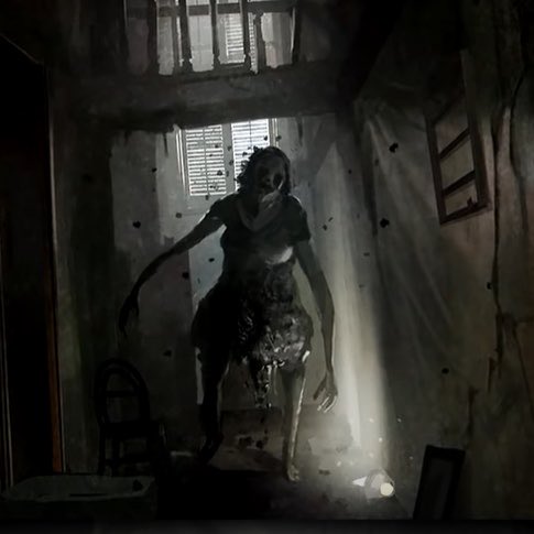paradoomed's tweet photo. re7 genuinely had the creepiest concept art https://t.co/MJdgEAMIOw