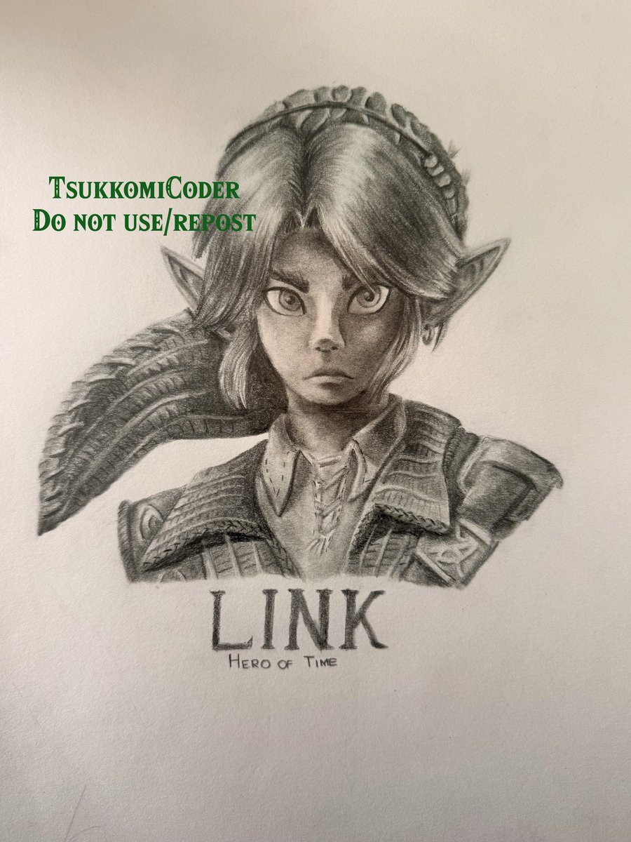 TsukkomiCoder's tweet photo. Weekly Link number 3!!

I thought it'd be fun to do an ebony pencil study of him :D

#TheLegendOfZelda #OcarinaOfTime #Link #LinkTLOZ #LinkTWT https://t.co/lCpOgydRpa