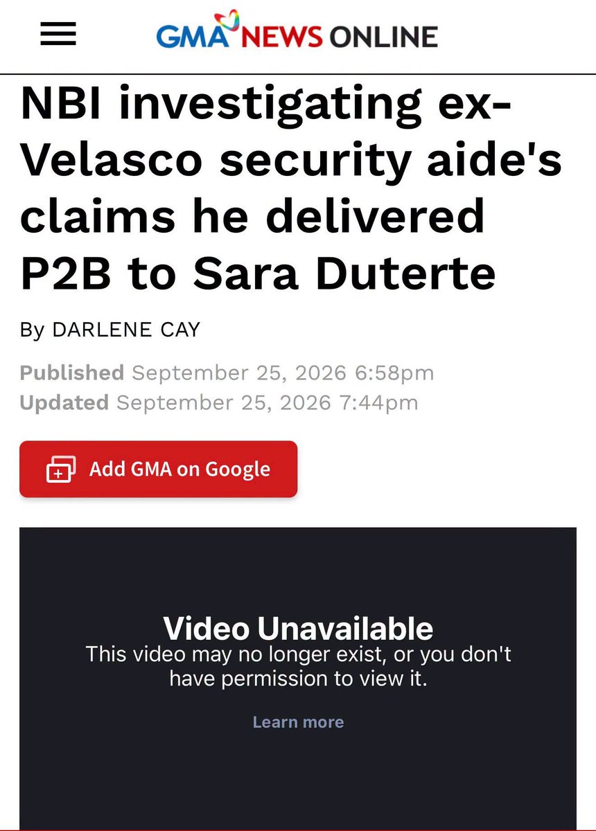 glacyforyou's tweet photo. Sinimulan nyo @gmanews tapusin nyo!!!!

Kung walang kinikilingan bakit magde-delete ng video?! #Presstitutes https://t.co/FKjmptT3vg