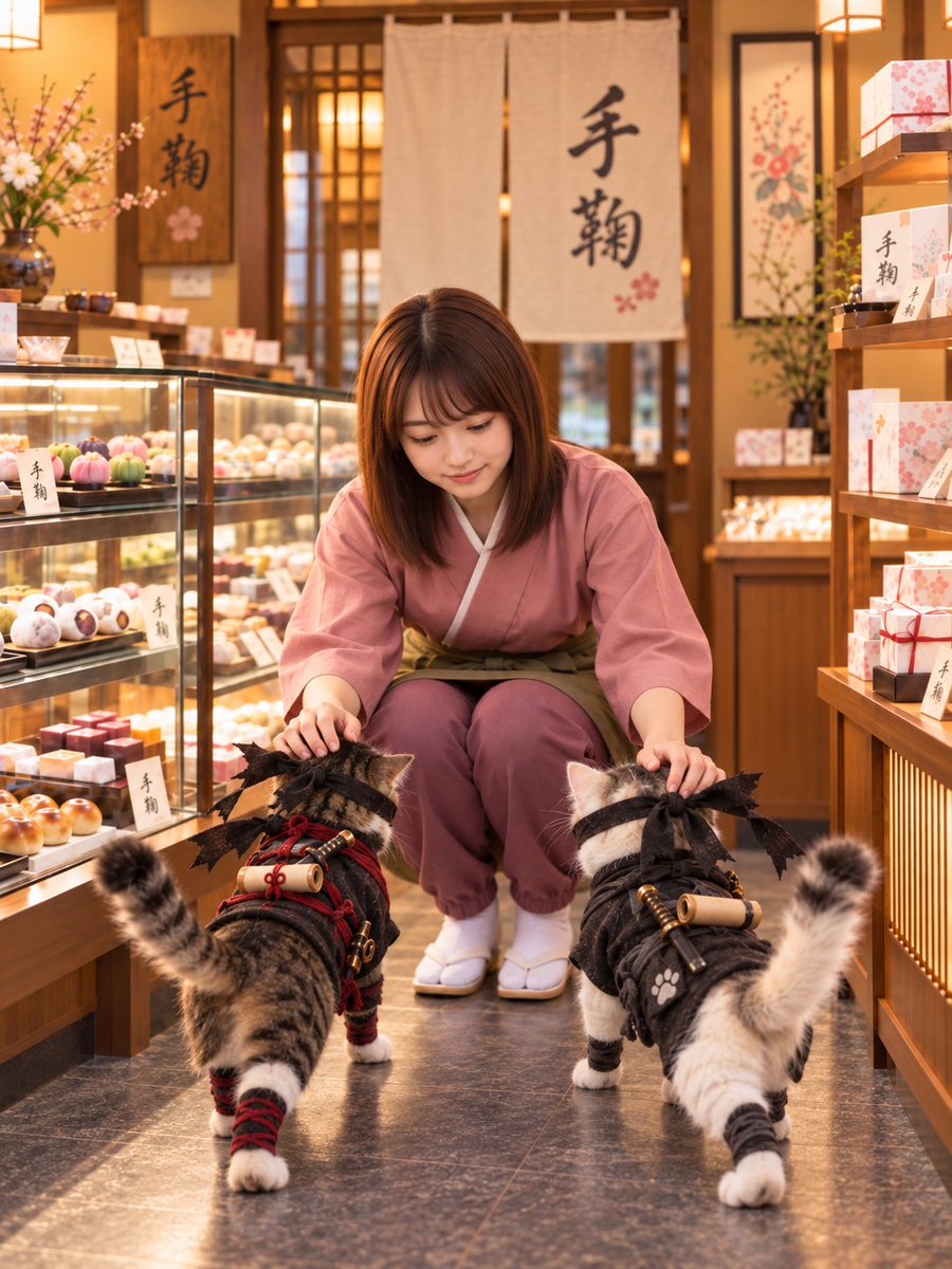shiraishisimai's tweet photo. 【忍猫便、到着🥷🐾】
クロ&コハク
「テマリ隊長ー!雅と一華から報告書を預かってきたにゃ!」
① 雅からの報告
② 一華からの報告
任務先から届いた、姉妹それぞれの最新情報。
さて…巻物には何が書かれているのか👀📜
テマリ隊長、確認よろしくお願いします!🌸
#RAVEN #MECAT #白石雅 #白石一華 #クロとコハク #忍猫 #任務報告 #くノ一姉妹 #創作ストーリー
