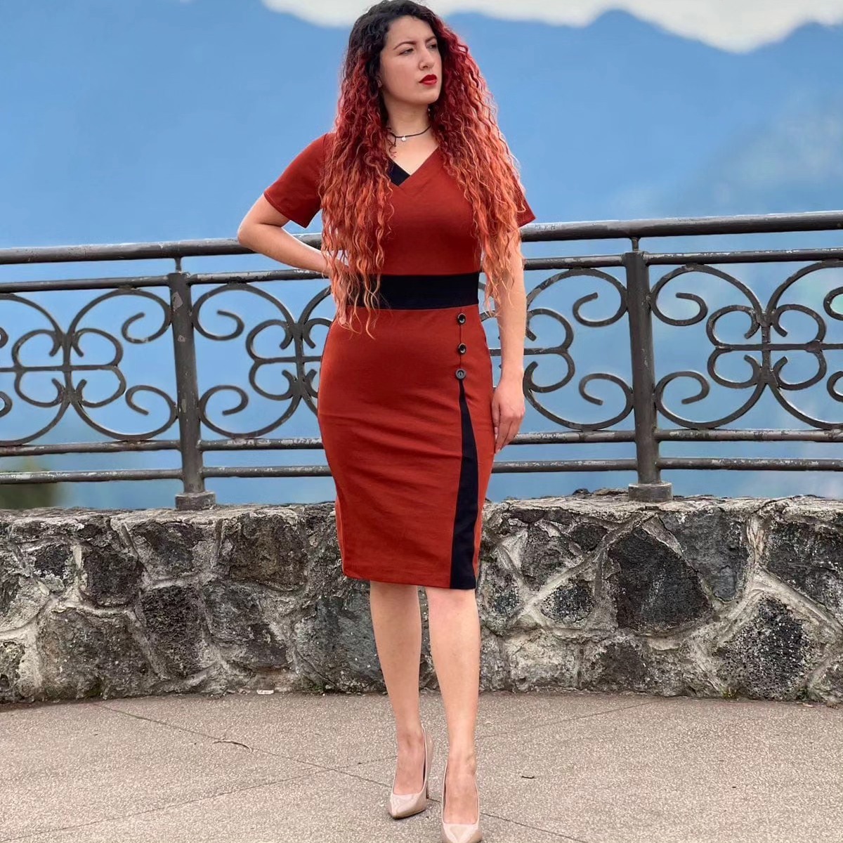 robson0012's tweet photo. Estos vestidos, con detalles que enamoran, te harán lucir espectacular. Colores bellísimos y tallas disponibles: S, M, L y XL. https://t.co/DWOQi9cfs9