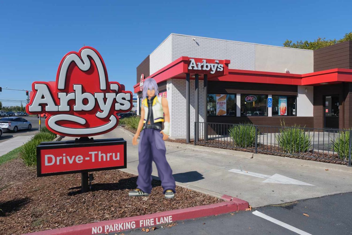 Riku_real_'s tweet photo. Going to Arby’s soon, who wants to grab a Meat Mountain with me? https://t.co/gVUfGEB4ZI