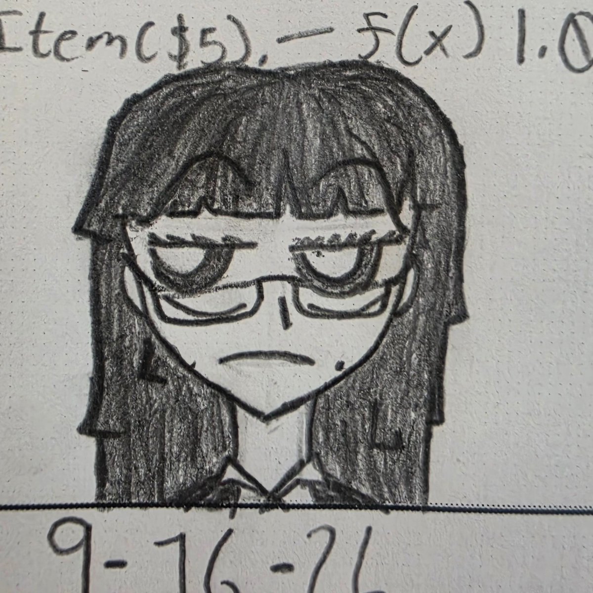 DaViDGarci60948's tweet photo. @SuperCapFan2 My OC doodles in Math Class look better. I think I deserve that hat instead. https://t.co/Vh8LHYwfql