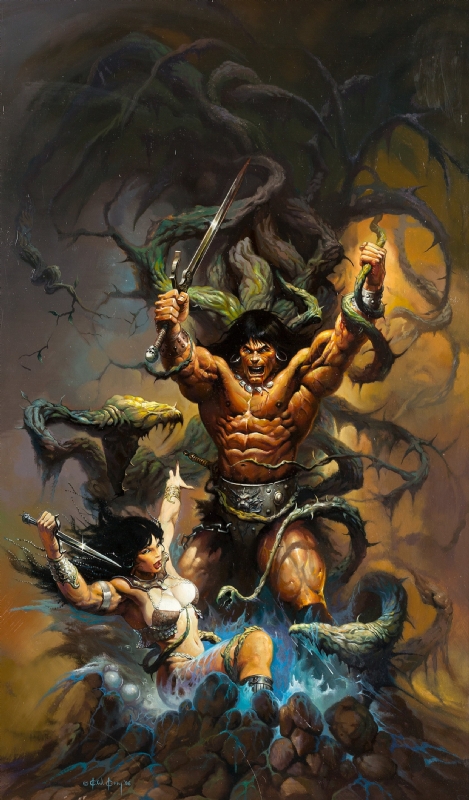 iamluke85's tweet photo. #conan artwork by #KenKelly https://t.co/sEHhGFV4qq