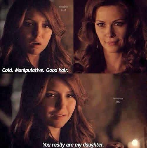 RebirthKat's tweet photo. like mother, like daughter. #tvd https://t.co/r5UoNJDG52