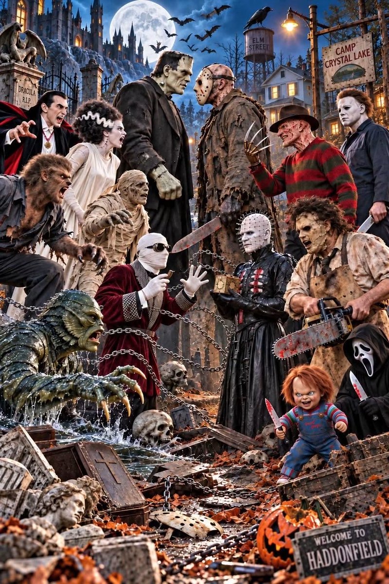 Chucky_Tribute's tweet photo. Horror Legends 🆚 Horror Icons
#HorrorMovie
#HorrorFilm
#horror
#horrorart
#HorrorFamily
#HorrorStory
#HorrorSeries
#horrors https://t.co/OhJFUwkGOz
