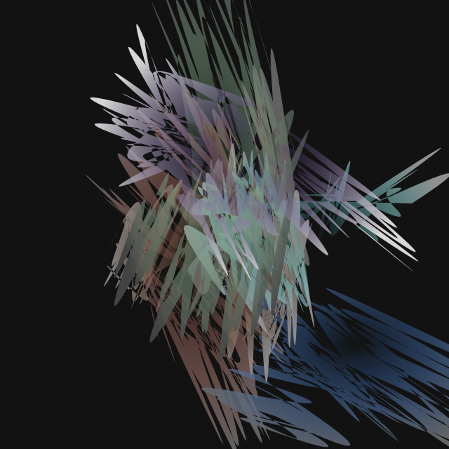 FLAMINGODAO's tweet photo. Squiggly 81 // @natealex

Nate Alex is a Nashville NFT creator who's been around since the CryptoKitties days and made ChainFaces, one of the first fully on-chain PFP collections. Squiggly 81 is one of only 100 randomly generated on-chain squiggles from 2020, the first project in his Atlantes series.
