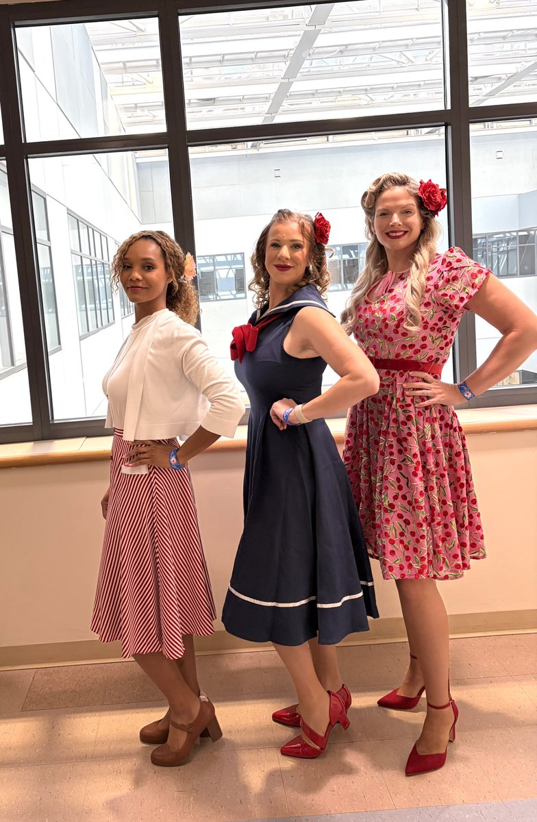 PinUpsForVets's tweet photo. Our Ambassadors Mandy (Army Veteran), Miracle (USAF Veteran) and Margaret (USMC Veteran) had a great visit to the Baltimore, MD VA Hospital today to bring calendar gifts and smiles to their fellow Veterans! https://t.co/W2w0m4Mc8Q