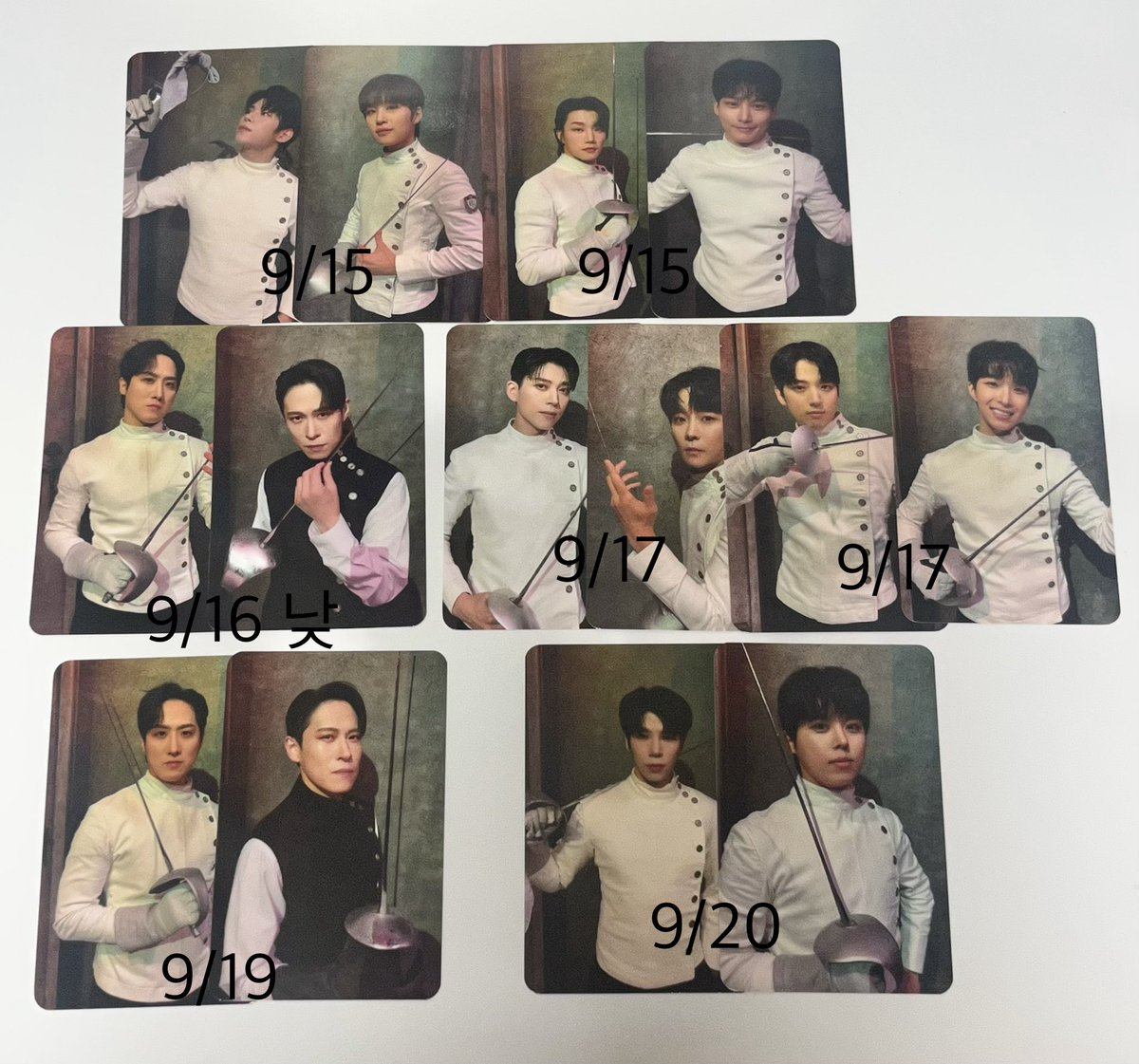ekwjdee's tweet photo. 비더슈탄트 증정 교환 나눔

포카(사진 참고)
나의 칼 악보집
9/8 비더6컷x2

이한솔 아무 증정이랑 교환(우대) or 나눔해요
탐넘 가능
흔적 남기시고 디엠주세요
모든 거래는 디엠->연락 확인 순

황순종 김도현 김태환 김방언 김지웅 최기정 한상훈 이한솔 이형훈 강병훈 김준식 김도민 https://t.co/TafsZ5JLeJ
