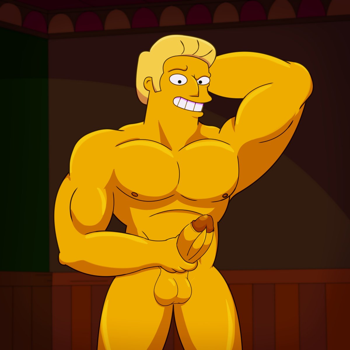 ToonFurArt's tweet photo. #Duffman #TheSimpson #nsfw #rule34 #gay https://t.co/ttoPHrVjXx