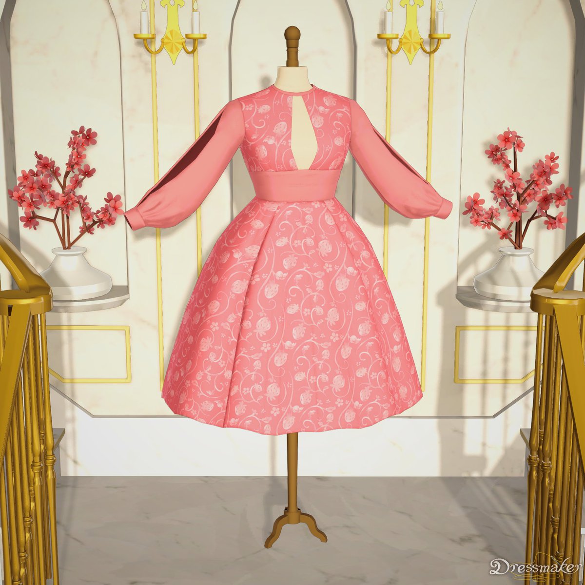 bameeko's tweet photo. and 10 hours of dressmaking later.... https://t.co/MNiAFYejn6