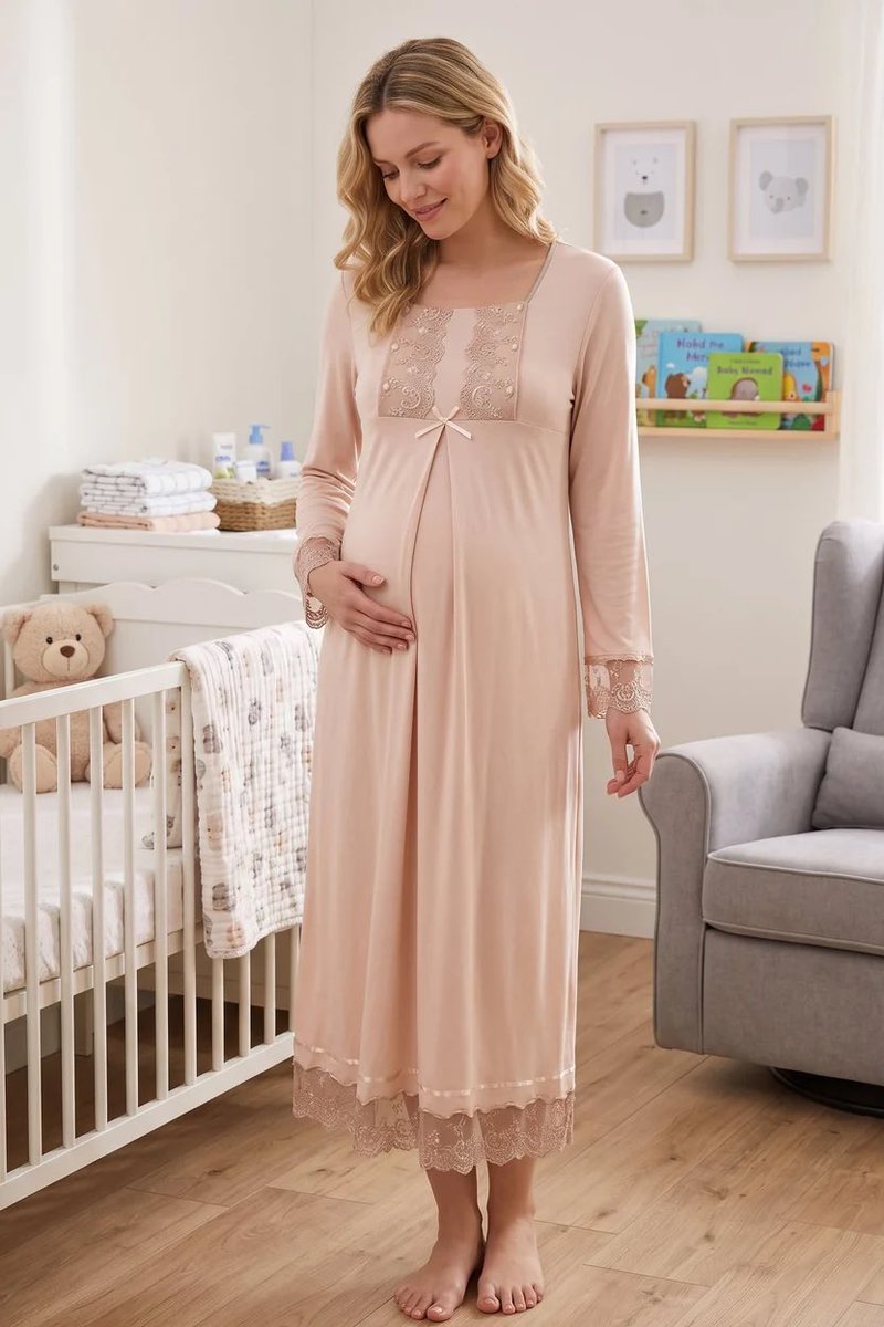 biggshopycom's tweet photo. Lace Sleeve Maternity Feeding-Friendly Nightgown Mink - T3043
#biggshopy #pregnant #pregnancy #postpartum #maternity #nursing #grossesse #enceinte #schwangerschaft #mothers #baby #clothes #clothing
https://t.co/boleEt2DcT https://t.co/IL4bXk1QpE