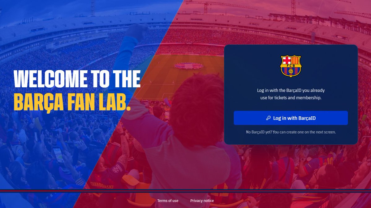 andamio_teams's tweet photo. Today @FCBarcelona launched Barça Fan Lab. We're proud to have built it with them, on Cardano, with support from @Catalyst_onX.

Most fan experiences run on one loop: content → engagement → advertising. Fans watch. Clubs count.

We believe in a different one: take part → contribute → prove it.

Fan Lab starts with the club's history, its values and its social impact. Each pathway ends in a verifiable credential in the fan's own BarçaID portfolio. The vision, in Barça's words, is fans who "collaborate on initiatives" and receive "transparent recognition for their contributions."

That's what @andamio_teams stands for: turning audiences into participants. Not a badge for showing up, but proof that you did something that mattered.

👉Start your @FCBarcelona experience: https://t.co/IE90g5stsS