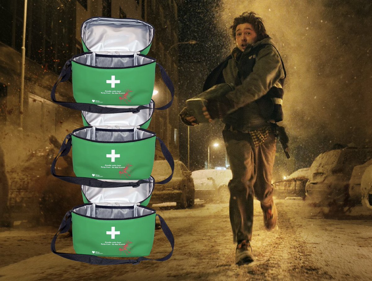 IMAX's tweet photo. he’s only 3 medical bags tall 🥹 https://t.co/SsfPbiuX8V