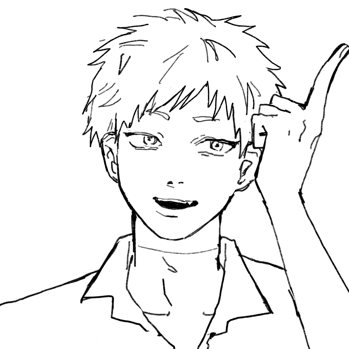 norazingrid's tweet photo. Chainsaw man artstyle test https://t.co/VsG2I4XPTz