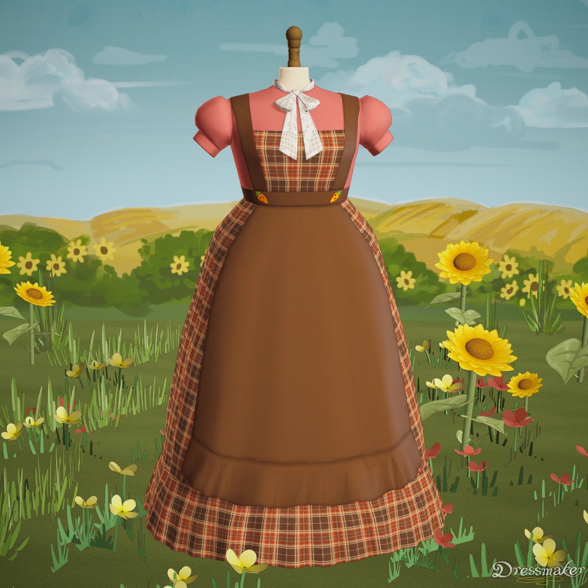 bameeko's tweet photo. and 10 hours of dressmaking later.... https://t.co/MNiAFYejn6