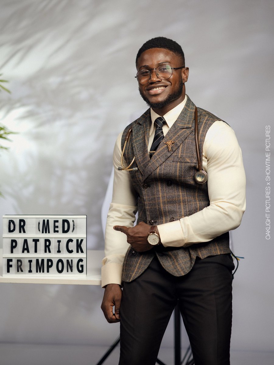 medical_frimpat's tweet photo. To the young kids who dare to dream the impossible…
Keep believing,keep working , keep praying….
The Reintroduction :
Dr. (Med) Patrick Frimpong🏅🎉 https://t.co/2VEyDqOVZI