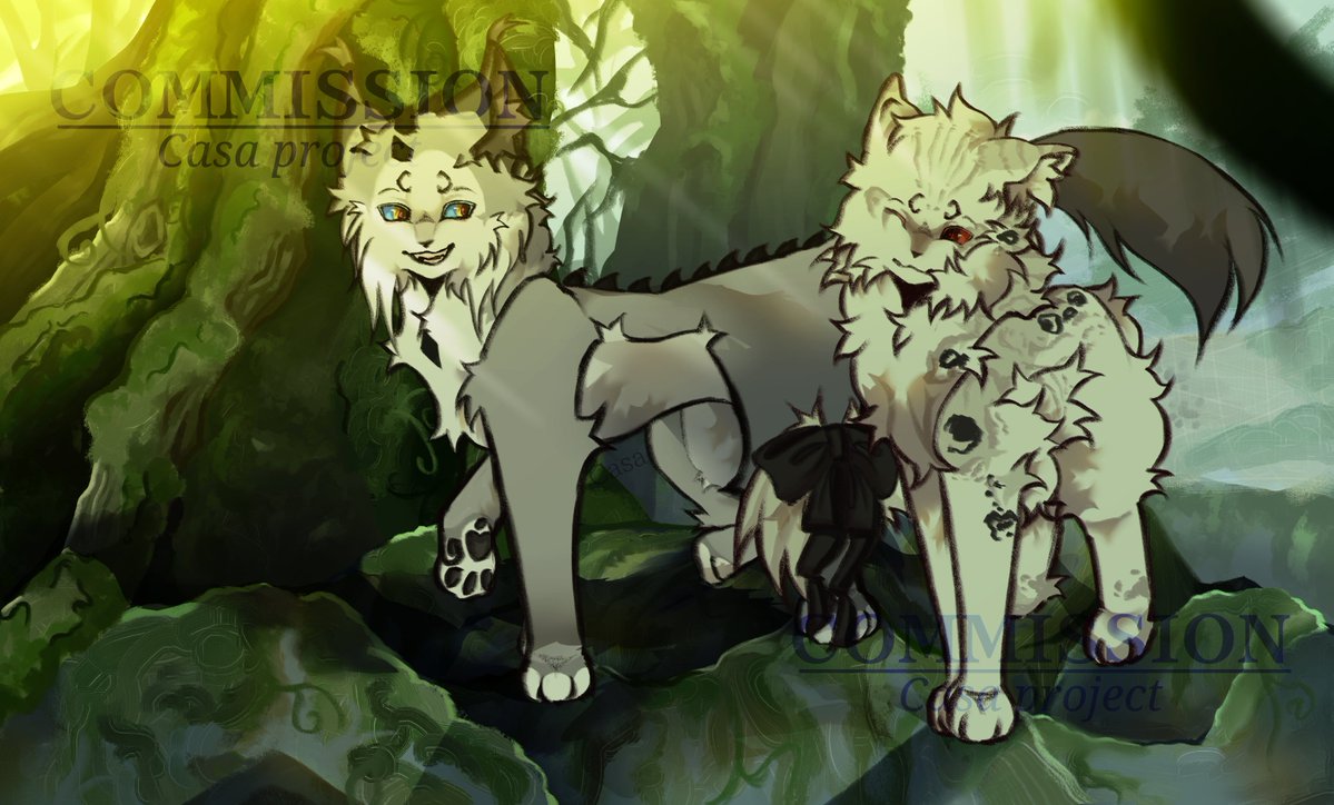 Mudinuul's tweet photo. $10 commission from discord!
#waca #warriorcats #OC https://t.co/keQC4Vn6WN