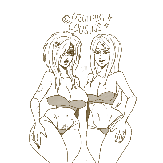 xtrashyyx's tweet photo. Uzumaki Cousins Doodle 🌀

#Naruto #OC https://t.co/Ydnk2HNK4K