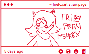 SammyChasity's tweet photo. I LOVE THESE DRAWINGS SO MUCH THANK YOU TO THOSE THAT DREW THEM

I will never delete them they are staying where I can look at them all the time I live for these and they make me so happy <3
#deltarune #oc #addison #spamtenna #furry #strawpage https://t.co/B5OyvRnIBY