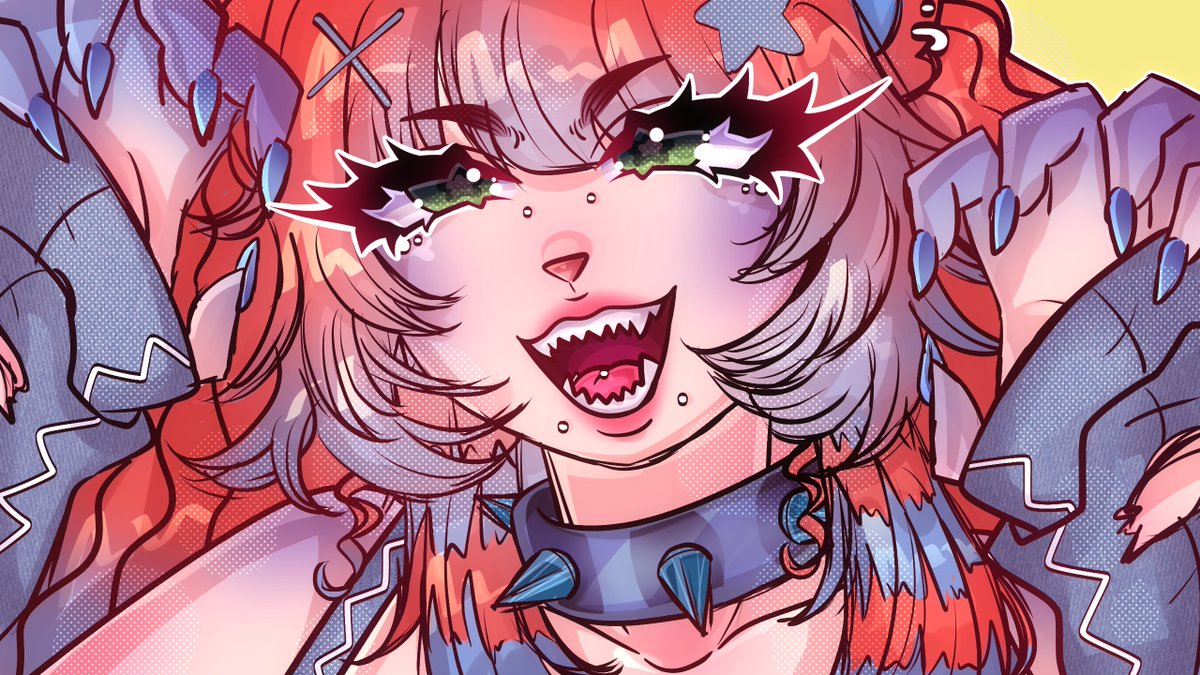 Roo_VT's tweet photo. Felt like i was missing the love in my art lately so.. new pfp!! #roodle https://t.co/NXMrSYkujX