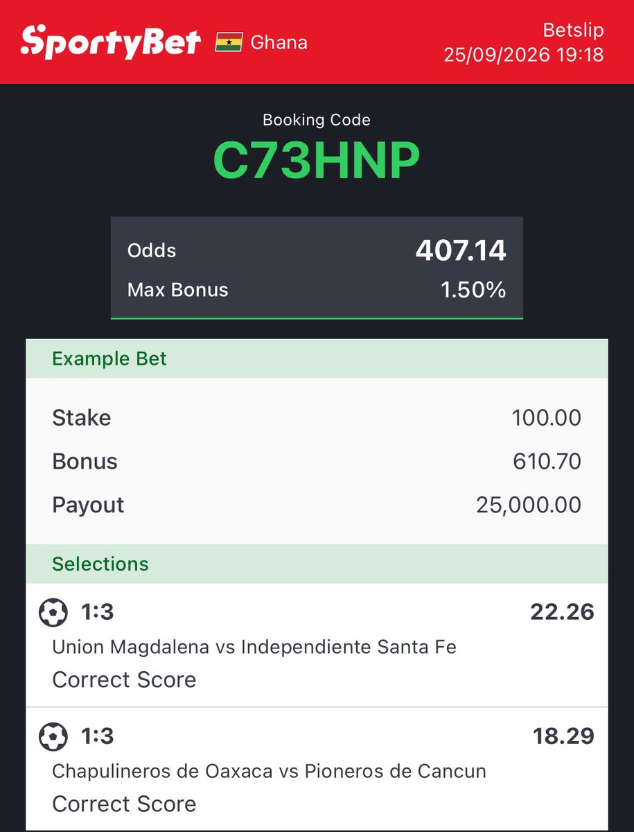 ceobestanalysis's tweet photo. 🔥⚽ BACKUP 2/2 CORRECT SCORE! 🎯🏆

⏰ MATCH START 11:00 PM 🕧

🎫 SINGLES AND COMBINE

🍀 GOOD LUCK EVERYONE!

🙏🏾 ALWAYS PLAY WITHIN YOUR LIMIT! https://t.co/9RSnXfNoi3