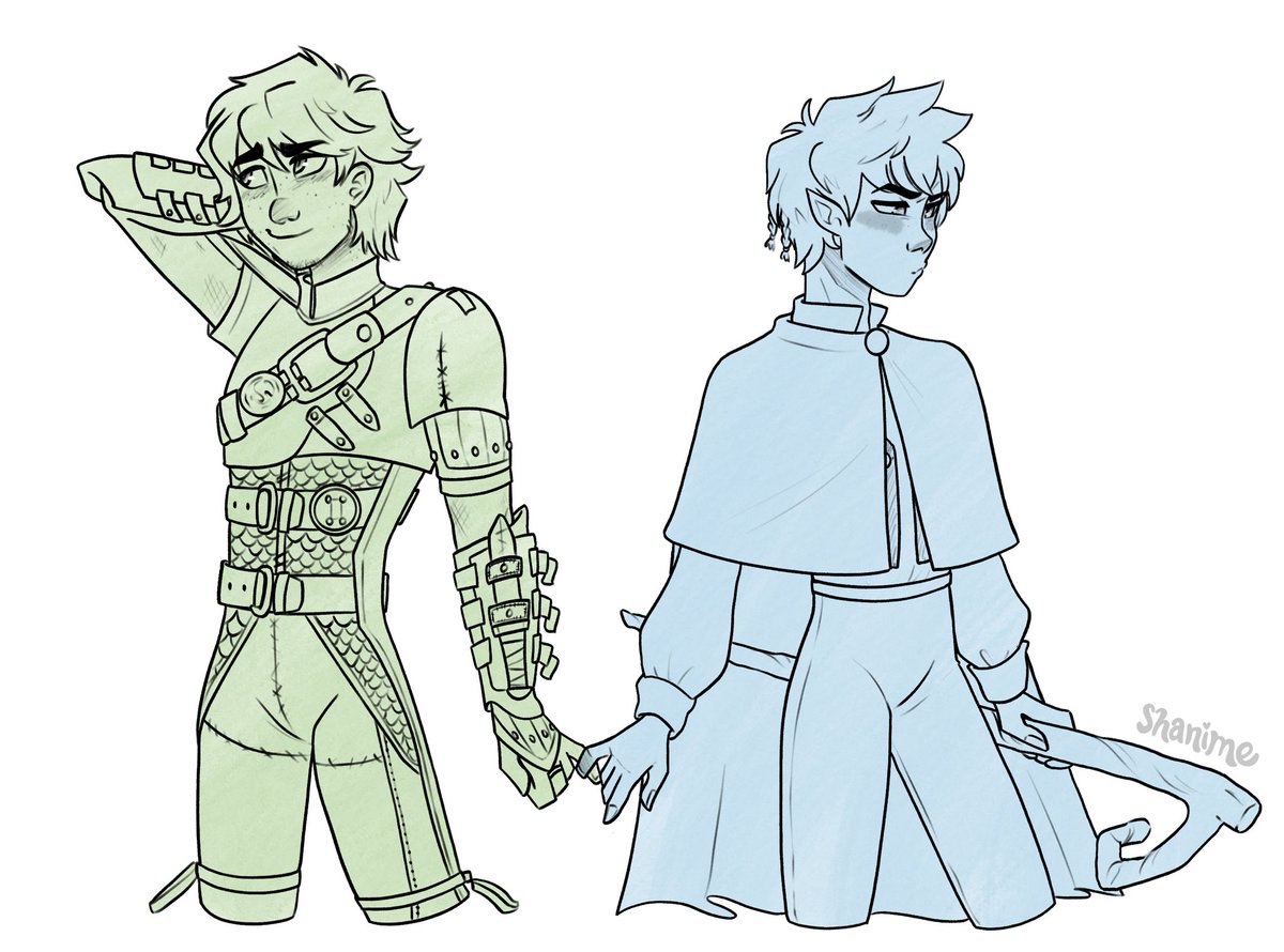 shanimeartist's tweet photo. Shy dorks🤭

#hijack #frostcup #rotg #httyd https://t.co/sBGOnQ7nh8