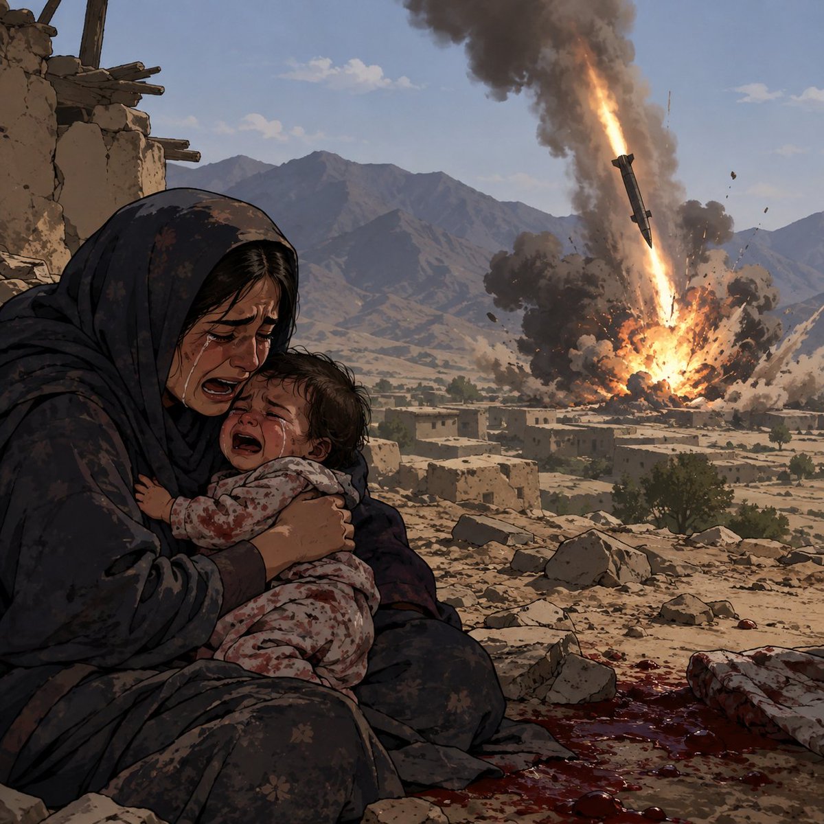 BaramcO53232's tweet photo. Pakistan is arming resistance groups in Afghanistan, using CIA puppet groups such as the NRF and United Afghan Front to attack the government. They are also bombing civilians and children while using propaganda to justify these attacks. https://t.co/V7SBxd6q9m