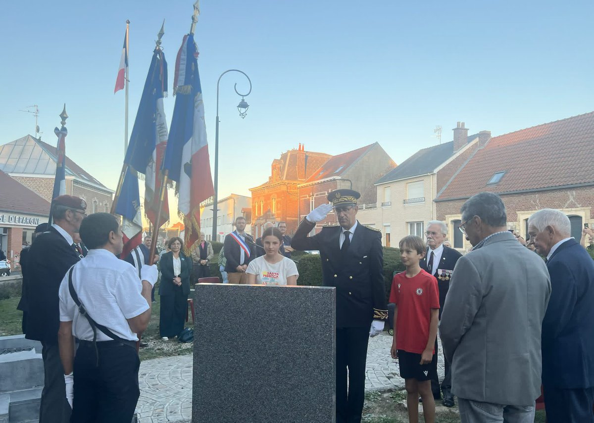 Image de Préfecture de la région Hauts-de-France et du Nord - #Histoire #Mémoire

Ce 25 septembre, des cérémonies ont été organisées dans le Nord en hommage aux h