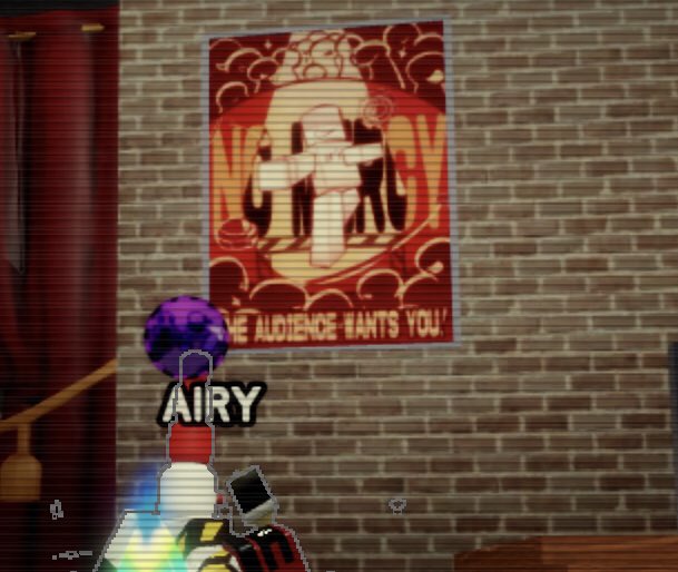 airyfishie's tweet photo. wow i wonder who made this art in the new #nomercyroblox update... i wonder.... totally couldn't be mine... https://t.co/QHv11TNImW