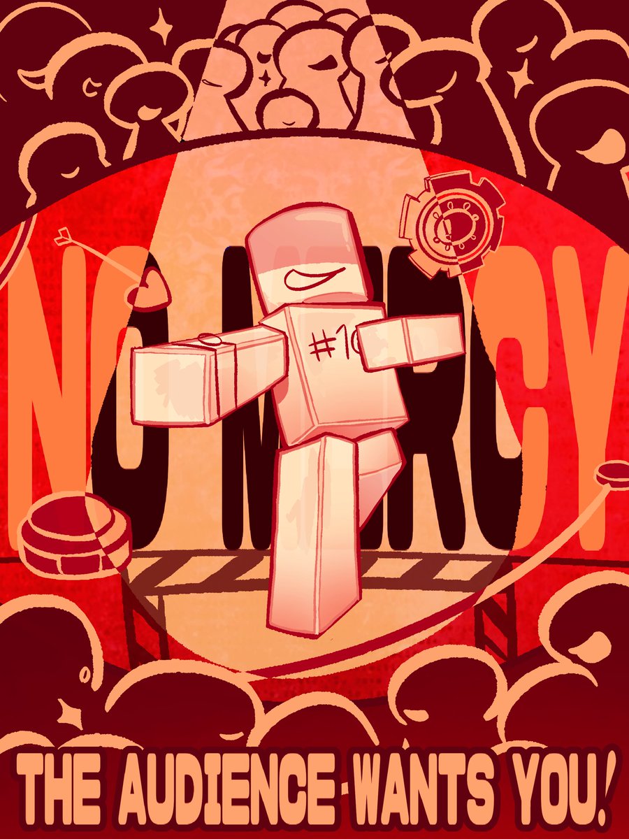 airyfishie's tweet photo. wow i wonder who made this art in the new #nomercyroblox update... i wonder.... totally couldn't be mine... https://t.co/QHv11TNImW