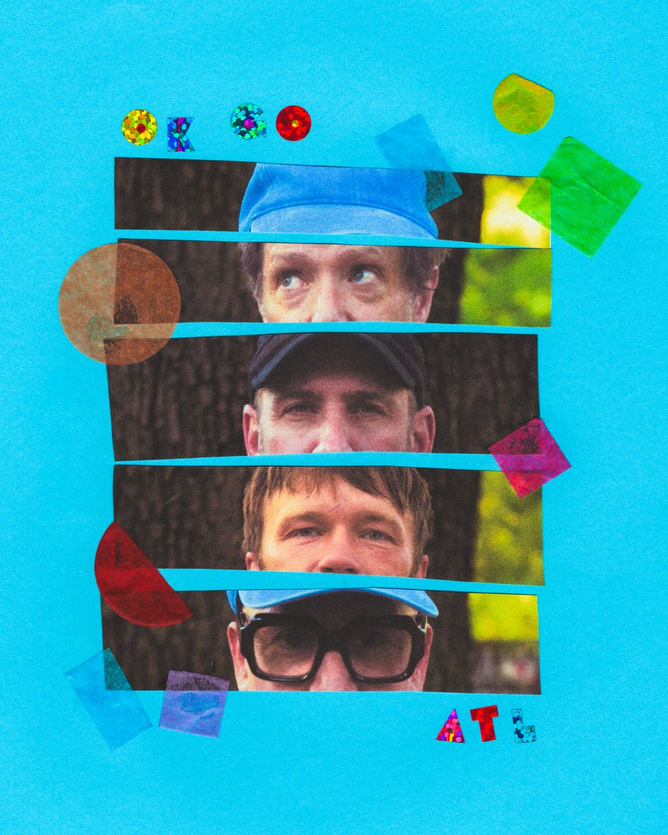 okgo's tweet photo. Portrait by Annabelle Foster at @ShakyKneesFest  last week. Is this what they mean by “a stacked lineup”? https://t.co/adwRGJ69oI