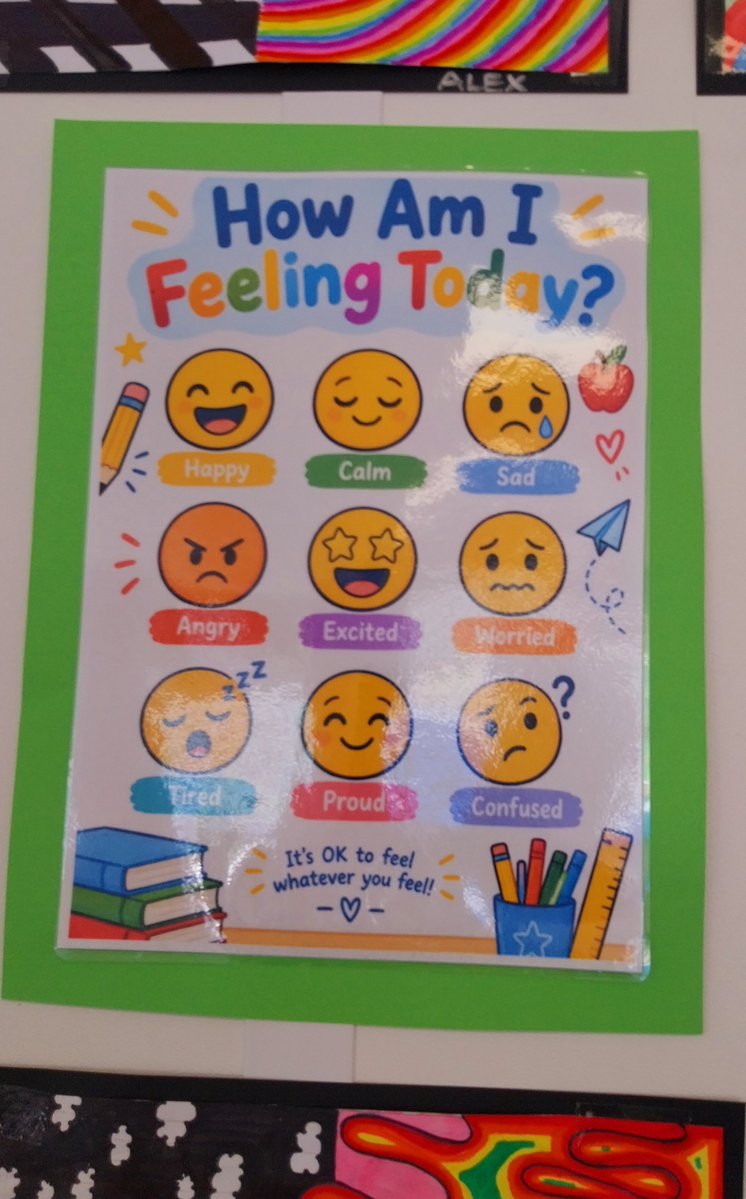 snpballyroan's tweet photo. 6th Class have been exploring their feelings through some emoji-themed art activities!
#artsed #wellbeing #feelthefeelings https://t.co/PEIxjVZsFt