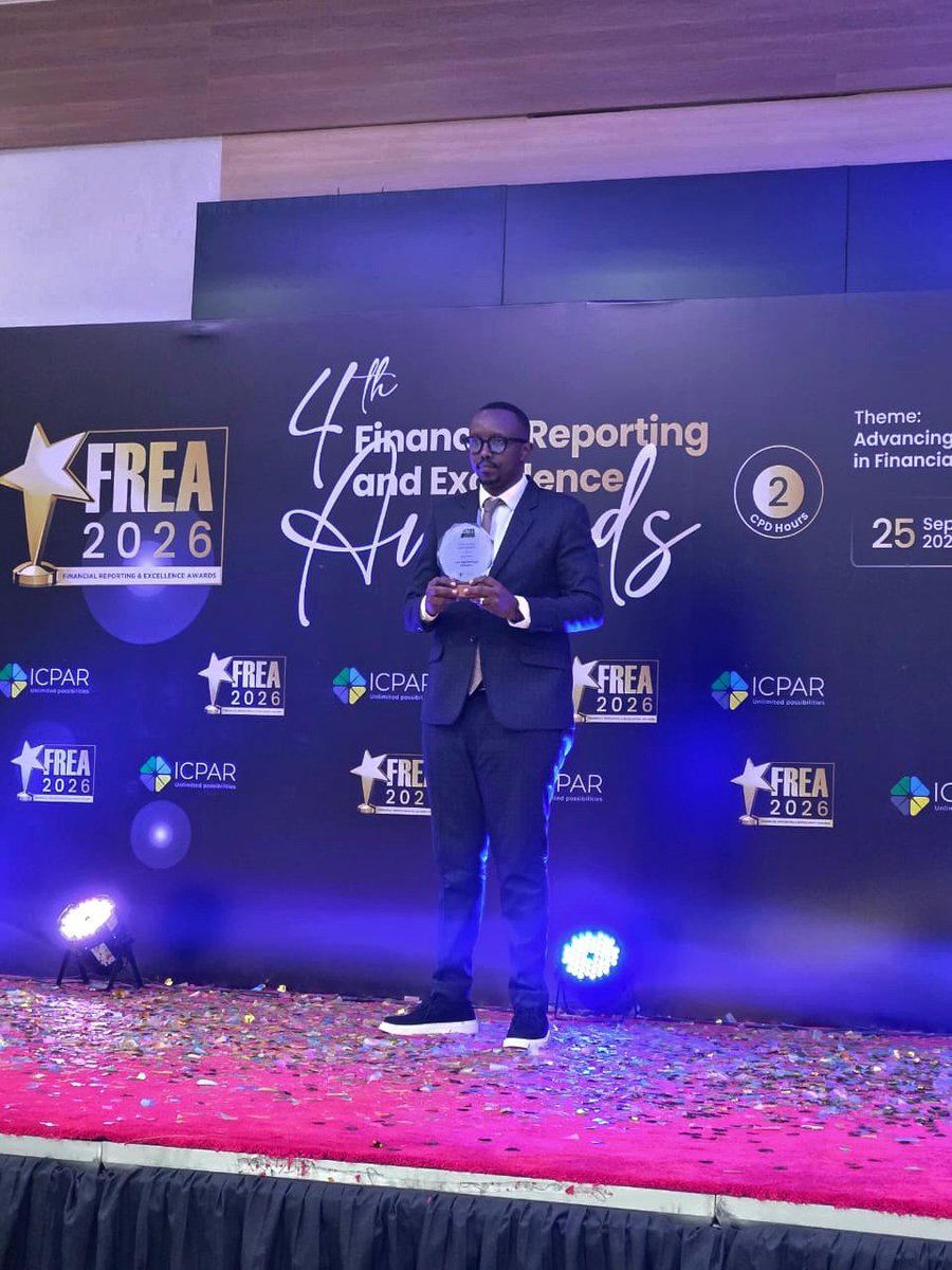 BPRbankrw's tweet photo. Triple celebration for BPR Bank Rwanda Plc tonight!

We are proud to be recognised at the Financial Reporting and  Excellence Awards 2026 Awards by the Institute of Certified Public Accountants of Rwanda @I_CPAR, taking home three significant honours:

* Overall Winner – FREA 2026
* ⁠Financial Sector, Banking–Commercial Award
* ⁠CFO of the Year – @ngivincent.

These recognitions reflect the dedication, excellence and collective effort of our people in driving BPR Bank forward and creating lasting value for our customers, communities and the economy.

We celebrate these achievements with gratitude and remain committed to doing more For People,For Better.