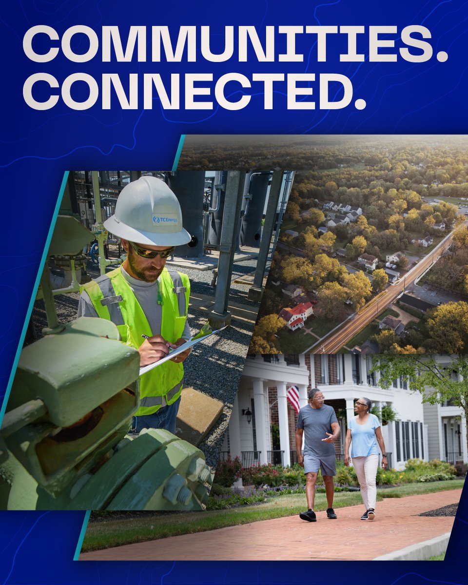 TCEnergy's tweet photo. Virginia's growth depends on reliable energy infrastructure. We're proud to help deliver the energy that powers communities, supports local jobs and strengthens the economy across the Commonwealth. https://t.co/bXHBpVRIP2 https://t.co/GTNtmuB42n