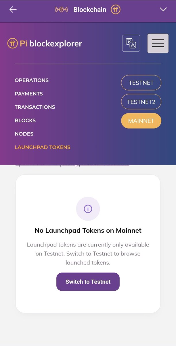 AYYILDIZ3253's tweet photo. SON DAKİKA...

LAUNCHPAD TOKENS sekmesi Pi Browser üzerinden blockchain sekmesi içerisine eklenmiştir.  Büyük haberlere hazırlıklı olun... https://t.co/PzLa7EBUeS